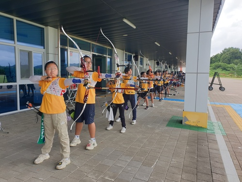 전주기린초등학교 양궁선수단 전지훈련